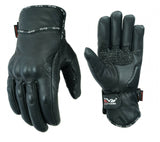 EVO PURE Leather Winter Waterproof Thermal Motorbike Motorcycle Knuckle Gloves - EVO Fitness