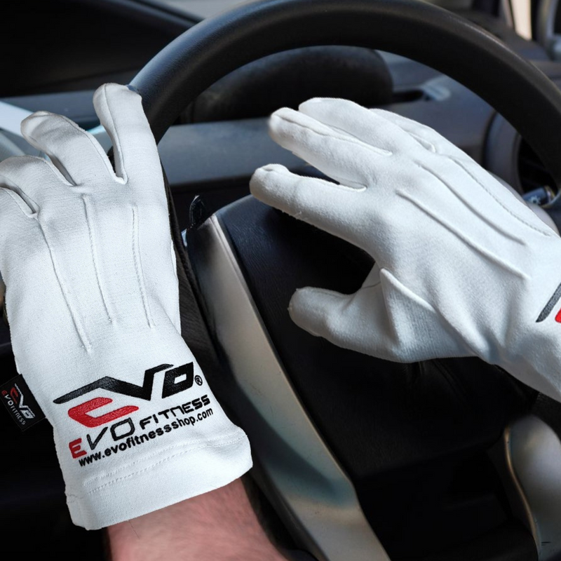White top thermal gloves