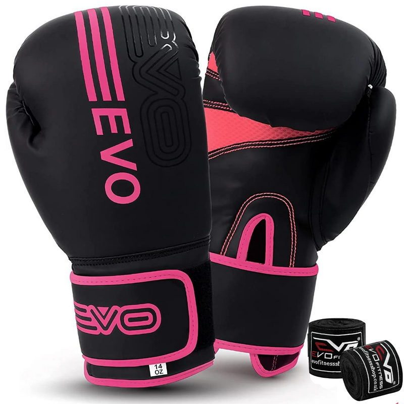 EVO FITNESS Predator Series Boxing Gloves