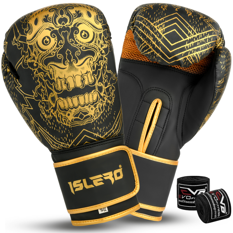 EVO Maya Leather Beast Boxing Gloves EVO Fitness
