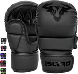 Islero Bull Matte Black MMA Gloves
