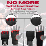 Islero New Gel Gloves Black boxing 93cm Quick Long wrist straps