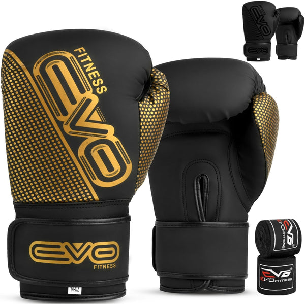 EVO Maya Leather Classic Boxing Gloves
