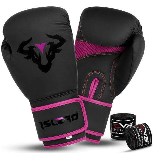 Islero The Bull Series Pink Boxing Gloves