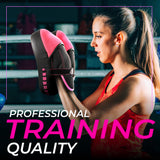 EVO FITNESS CURVED PINK BOXING FOCUS PADS - EVO Fitness