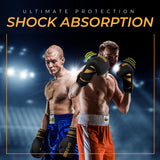 EVO Fitness Golden Boxing Gloves and Focus Pads Deal - EVO Fitness