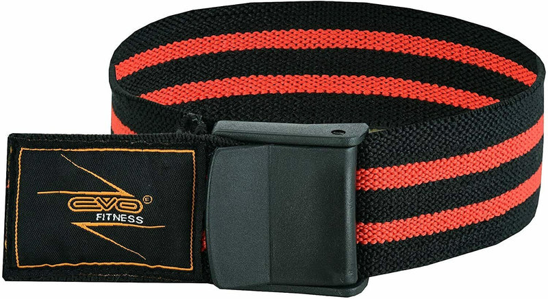 EVO Fitness Occlusion Training Bands Blood Flow Restriction Gym Workout Straps - EVO Fitness