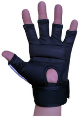 EVO Leather MMA Gloves body Combat Gel Boxing Punch Bag Martial Arts Karate Mitt - EVO Fitness