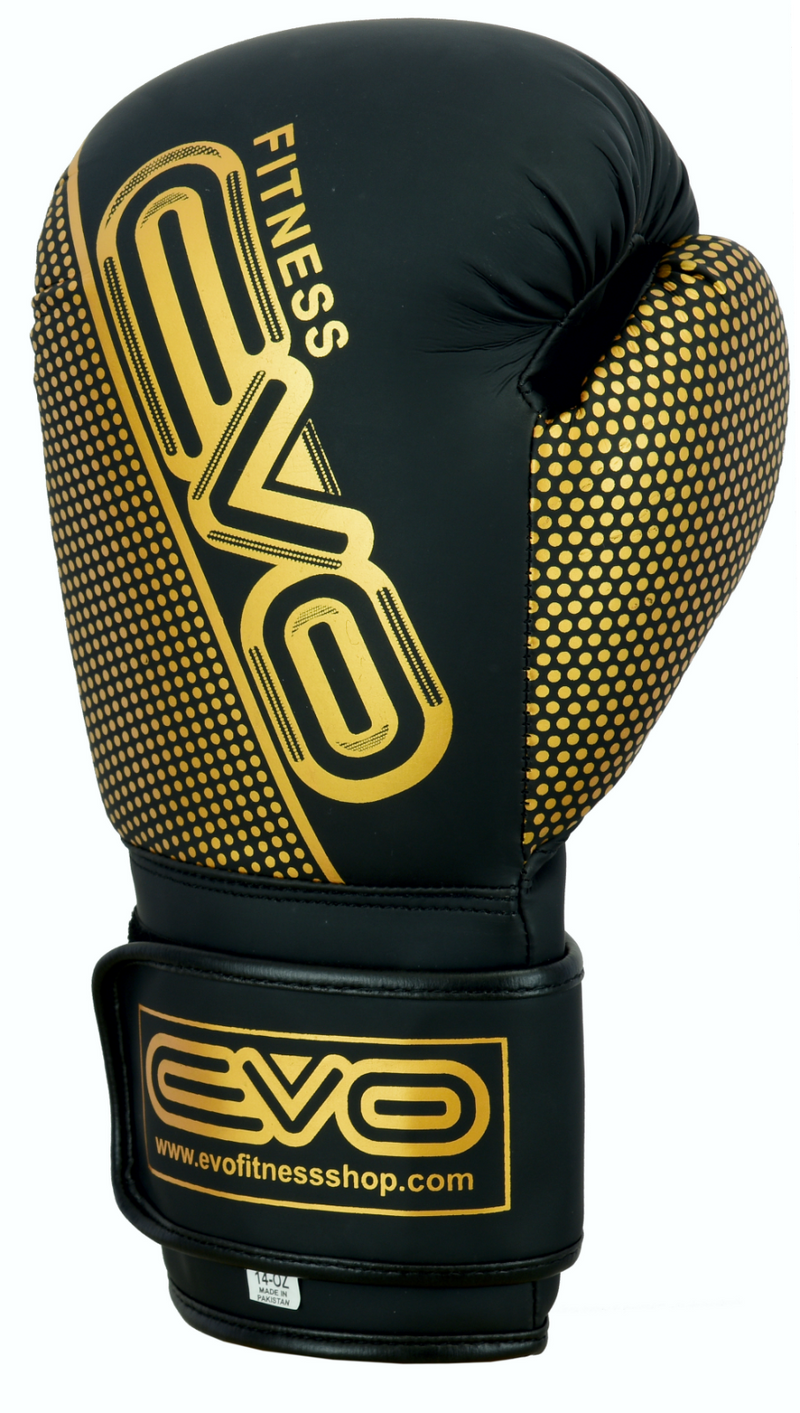 EVO Maya Leather Classic Boxing Gloves - EVO Fitness