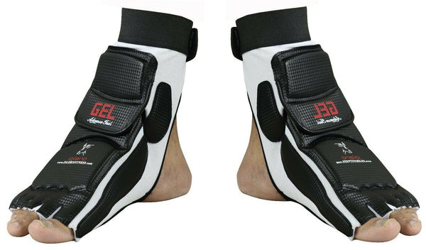 ISLERO Taekwondo Foot Protector Guard Karate Gloves MMA Pads Socks Sparring Gear - EVO Fitness
