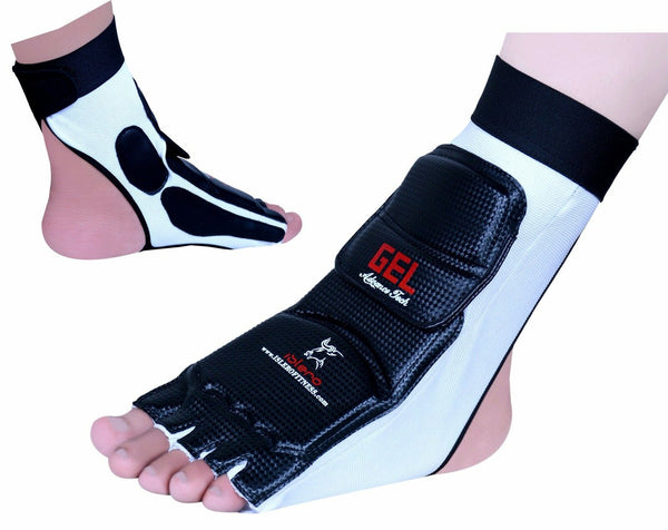 ISLERO Taekwondo Foot Protector Guard Karate Gloves MMA Pads Socks Sparring Gear - EVO Fitness