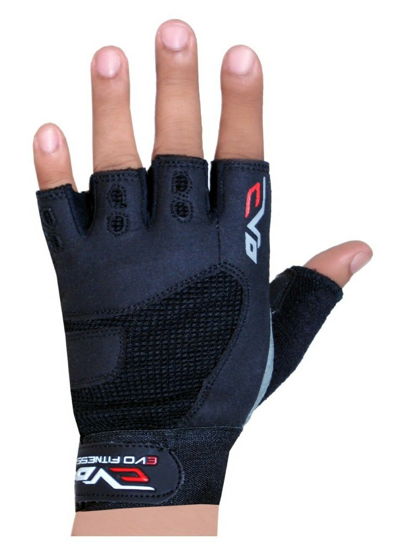 EVO Fitness Weightlifting Gym Gloves,Cycling Gloves Bodybuilding Gym Straps Gear - EVO Fitness