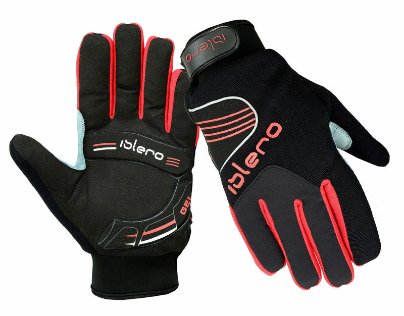 EVO Winter Cycling Motorbike Gel Gloves Breathable weather proof full Finger - EVO Fitness