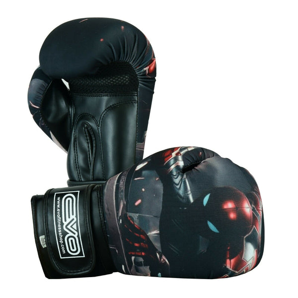 EVO Kids Night Spiderman Boxing Gloves - EVO Fitness