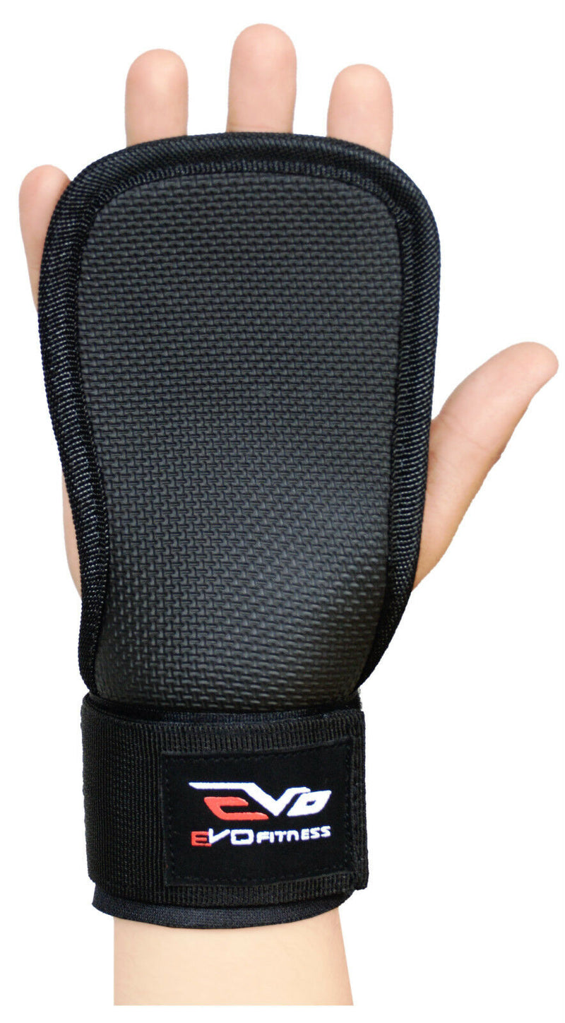 EVO Weight Lifting Neoprene Palm Gel Pads Gym Straps Wrist Support Hand Grips - EVO Fitness
